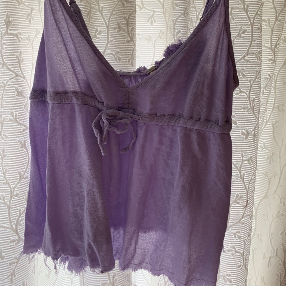 Women’s cropped summer tank